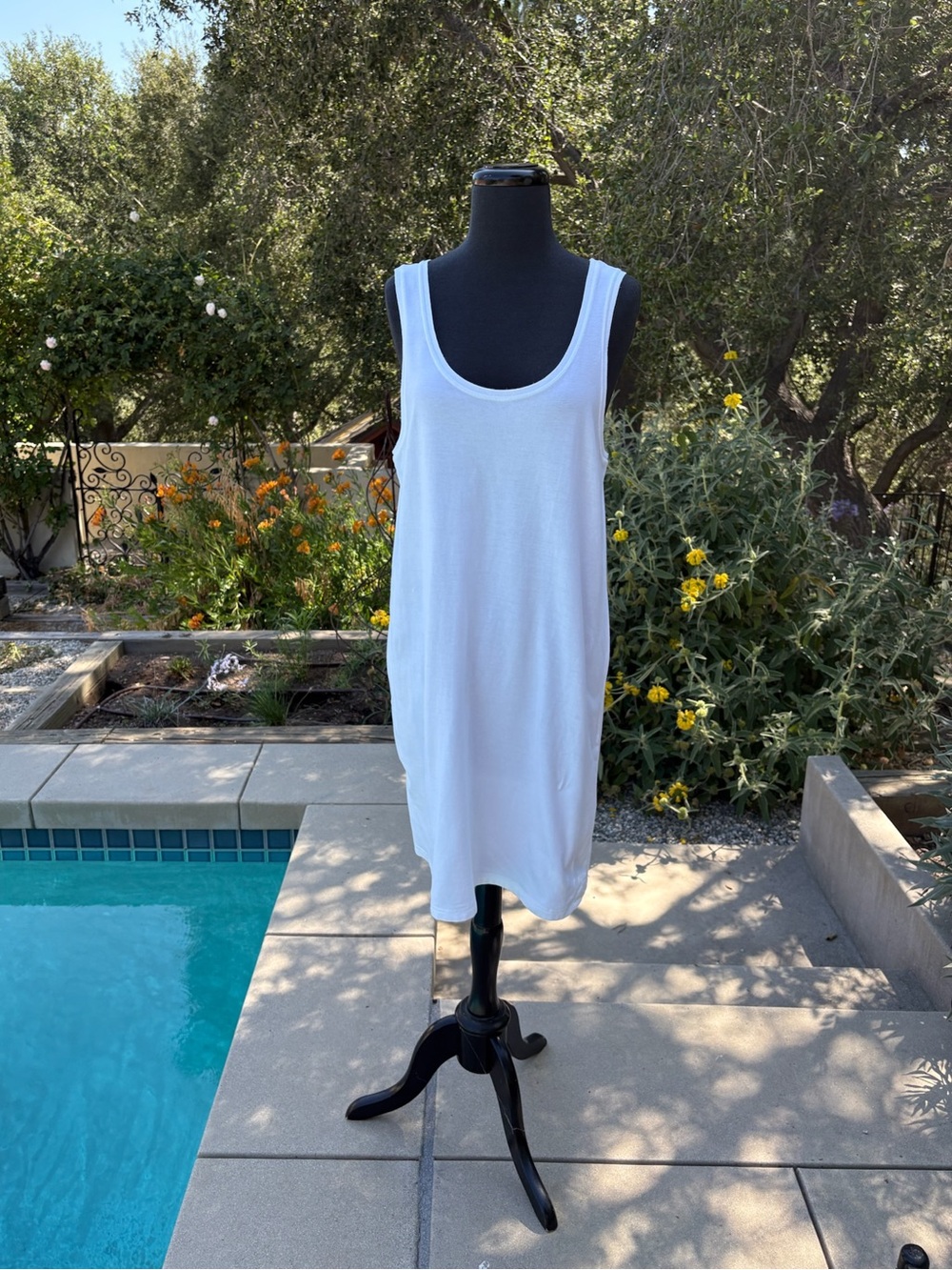 J. Crew ribbed tank dress - Size M